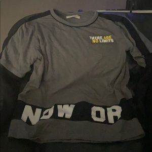 ZARA NOW or NEVER SHIRT